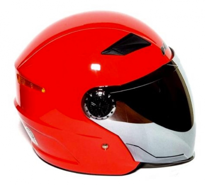 Мотошлем MotoTech HNJ01 Красный