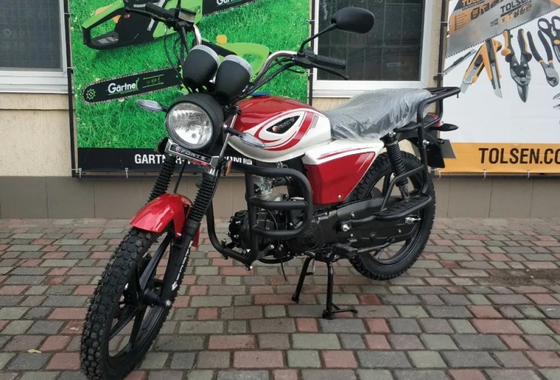 Мотоцикл FORTE ALFA FT125-K9A красный