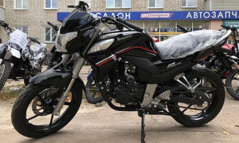 Мотоцикл FORTE FT250-CKA черный