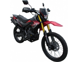 Мотоцикл FORTE FT250GY-CBA (Красно-черный)