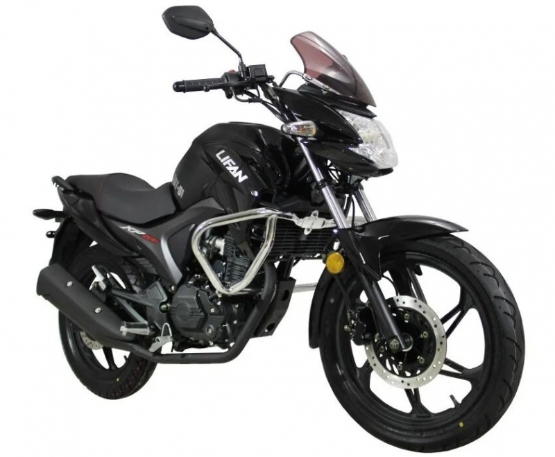 Мотоцикл LIFAN KP200 черный