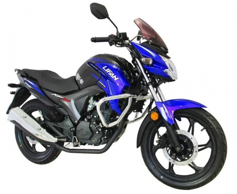 Мотоцикл LIFAN KP200 синий