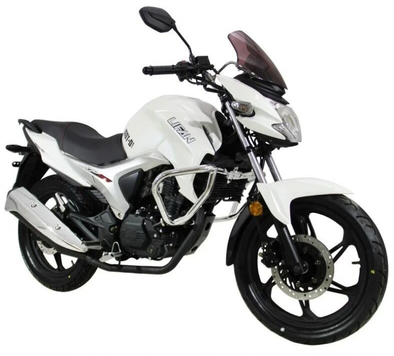 Мотоцикл LIFAN KP200 белый