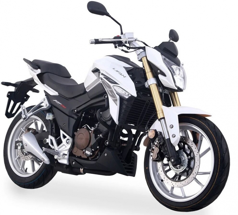 Мотоцикл LIFAN KP250 белый