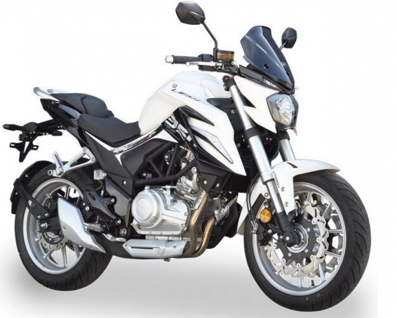 Мотоцикл LIFAN KP350 белый