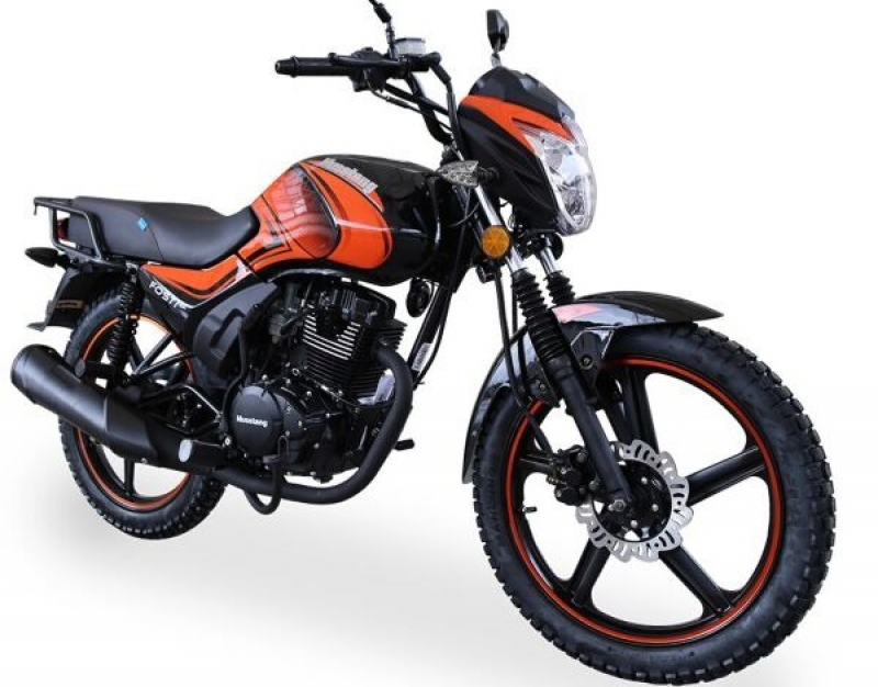 Мотоцикл MUSSTANG FOSTI 150 оранжевый