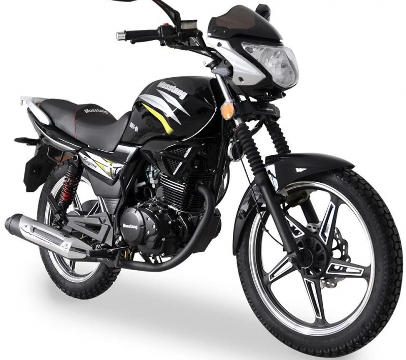 Мотоцикл MUSSTANG REGION MT150 черный