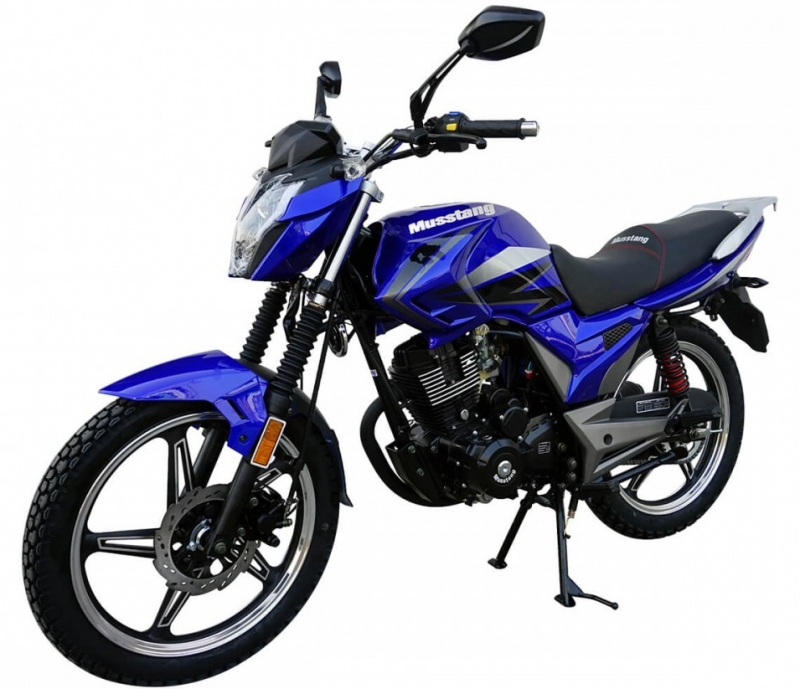 Мотоцикл MUSSTANG REGION MT200 синий