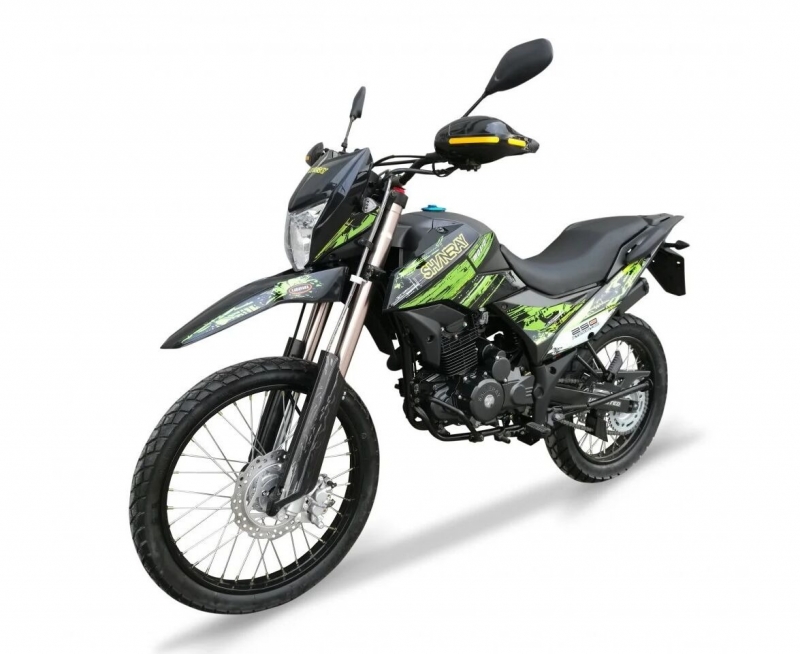 Мотоцикл SHINERAY XY250-6С CROSS SPECIAL EDITION зеленый