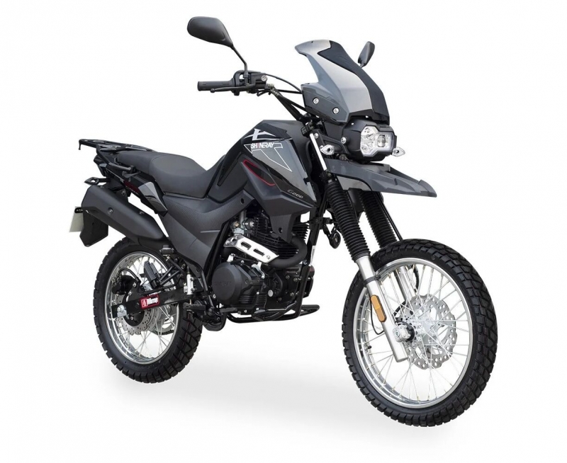 Мотоцикл SHINERAY X-TRAIL 200 черный