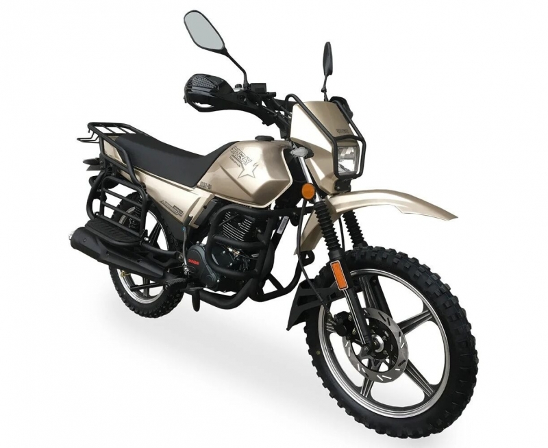 Мотоцикл SHINERAY XY 150 FORESTER бежевый