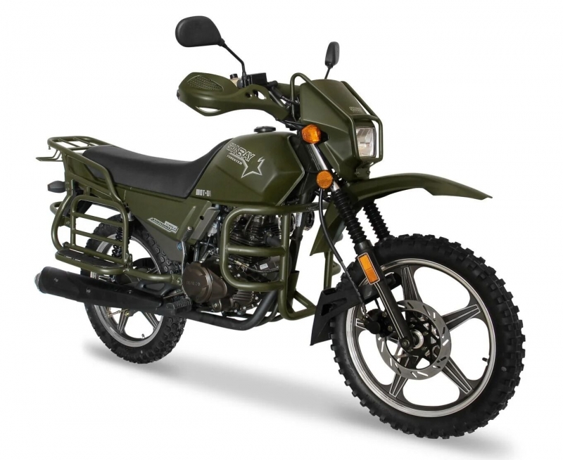 Мотоцикл SHINERAY XY 200 INTRUDER зеленый