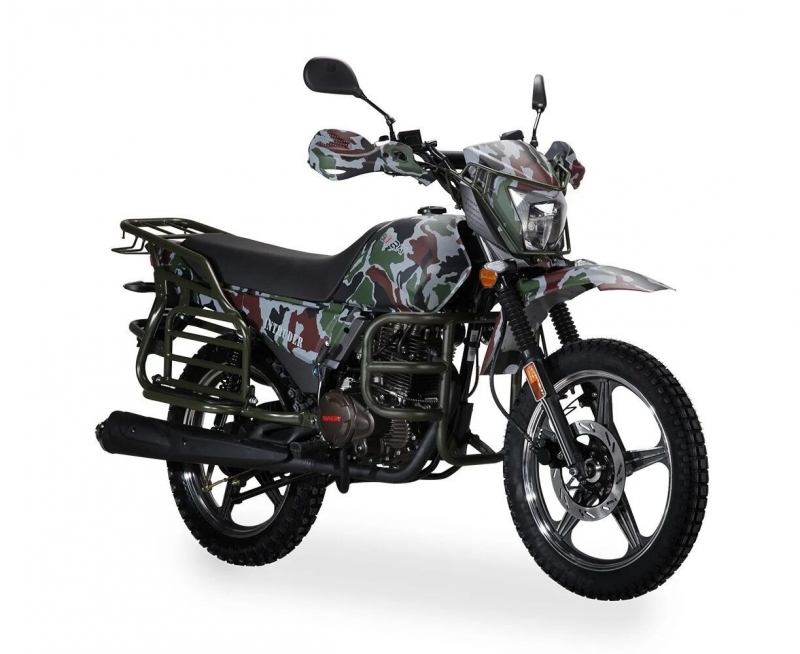 Мотоцикл SHINERAY XY 200 INTRUDER камуфляж хаки