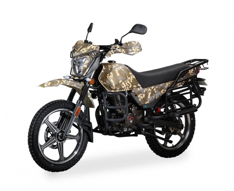 Мотоцикл SHINERAY XY 200 INTRUDER камуфляж пустынный