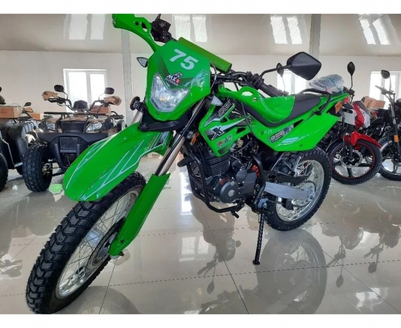 Мотоцикл SHINERAY XY200GY-11B LIGHT ENDURO зеленый