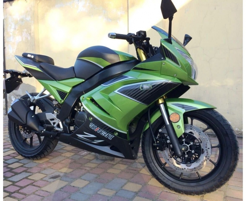 Мотоцикл SHINERAY Z1 250 зеленый