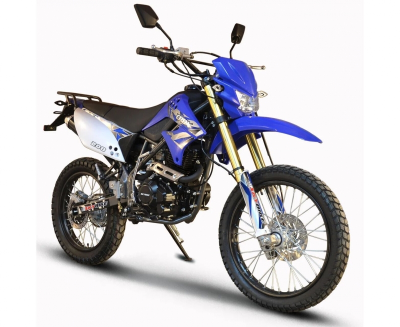 Мотоцикл SKYBIKE CRDX 200 синий