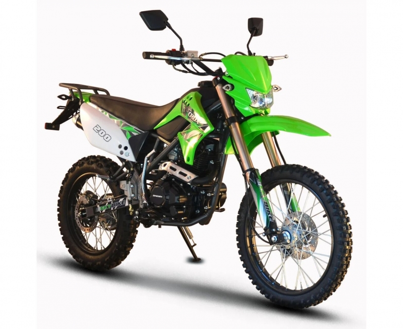 Мотоцикл SKYBIKE CRDX 200 зеленый