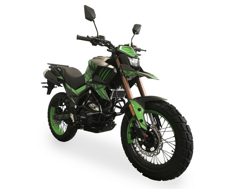 Мотоцикл TEKKEN 250 зеленый
