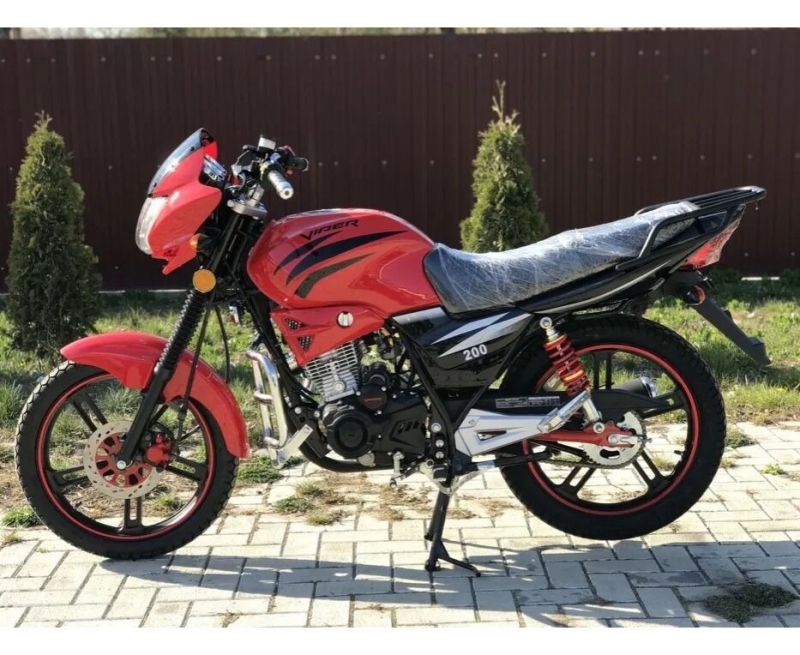 Мотоцикл VIPER V200A красный