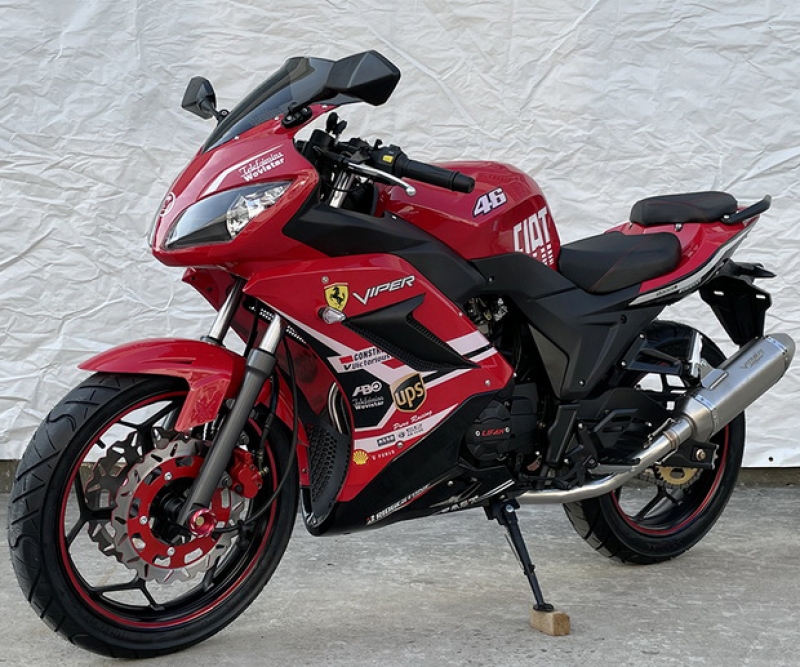 Мотоцикл VIPER V250-F2 красный