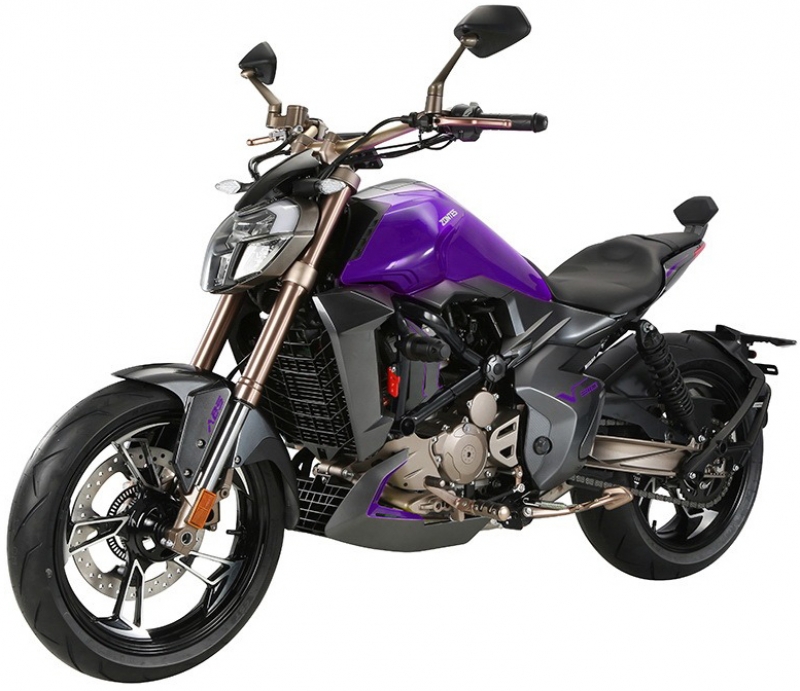 Мотоцикл ZONTES ZT310-V (NATIONAL IV) фиолетовый