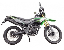 Мотоцикл FORTE FT250GY-CBA (Зелено-черный)